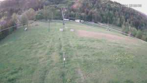 Rekreační středisko Trnava u Zlína - Hlavní sjezdovka - 1.5.2024 v 05:00