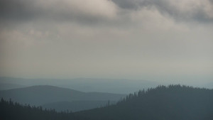 Horský hotel Volareza - Praděd - Panorama do údolí - 4.5.2024 v 07:00