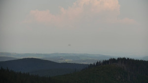 Horský hotel Volareza - Praděd - Panorama do údolí - 4.5.2024 v 13:30