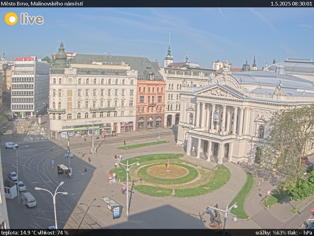 Archiv snímků z webcam v Brně