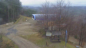 Skiareál Bílá - Lanovka - výstupní stanice - 28.3.2024 v 07:00