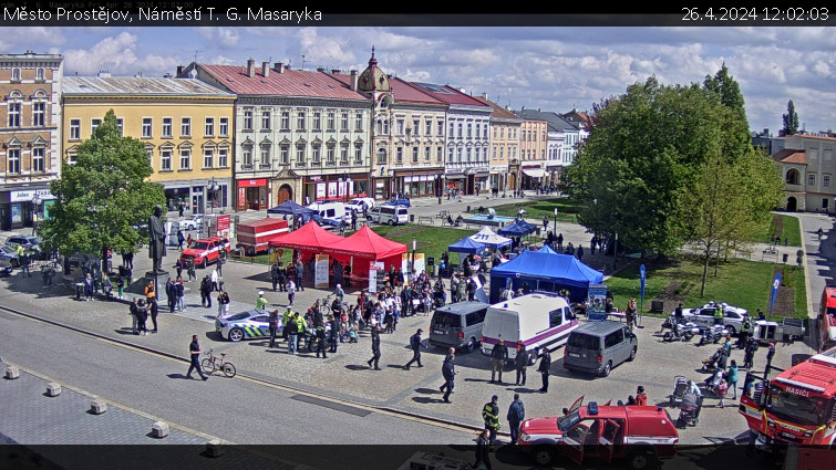 Město Prostějov - Náměstí T. G. Masaryka - 26.4.2024 v 12:02