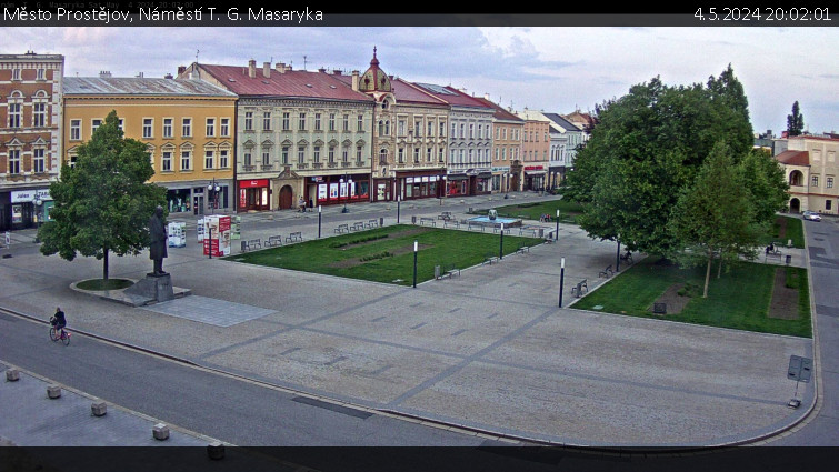 Město Prostějov - Náměstí T. G. Masaryka - 4.5.2024 v 20:02
