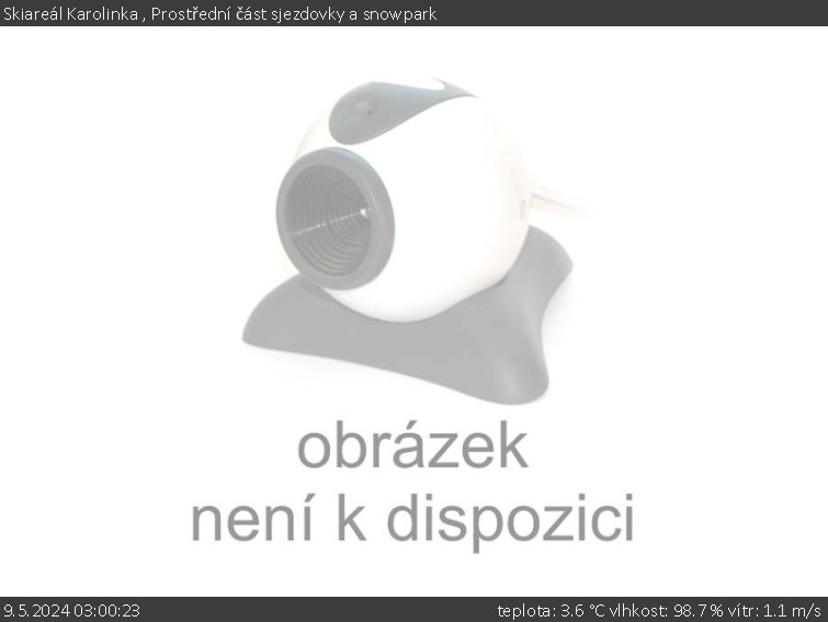 Skiareál Hlubočky - Sjezdovka skiareálu Hlubočky - 29.3.2024 v 09:15