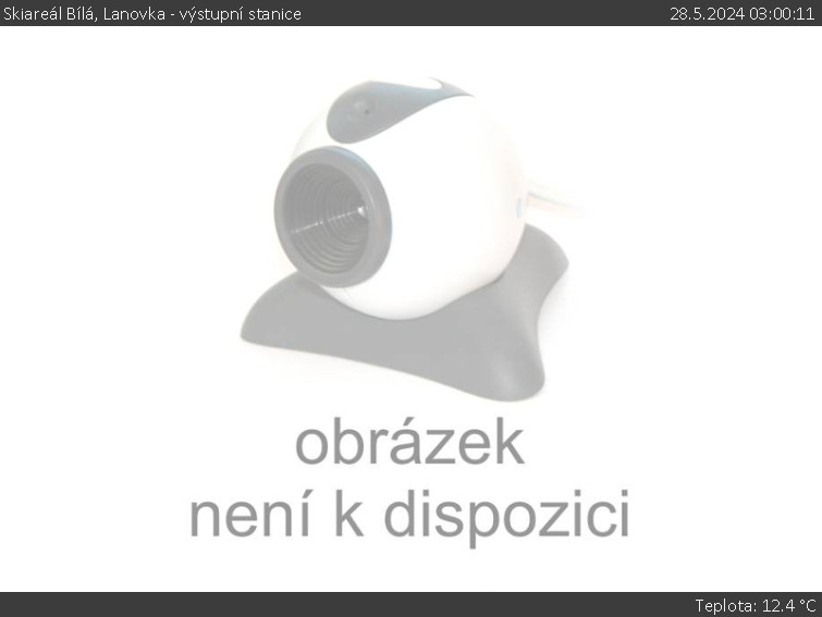 Skiareál Hlubočky - Sjezdovka skiareálu Hlubočky - 4.5.2024 v 04:15