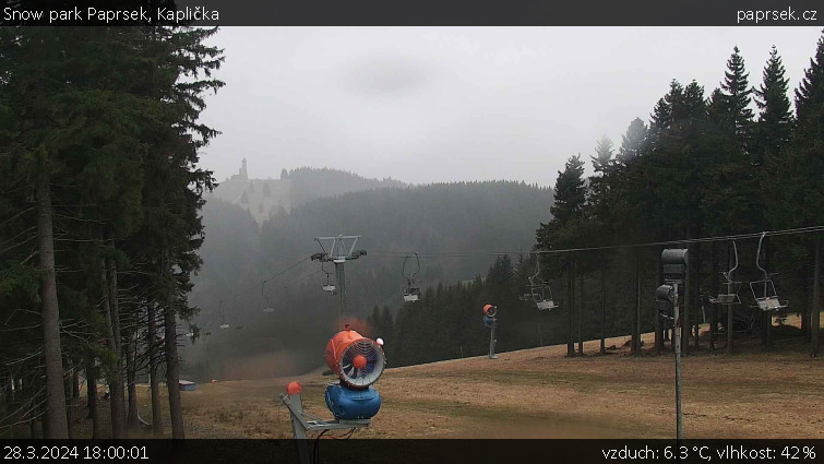 Snow park Paprsek - Kaplička - 28.3.2024 v 18:00