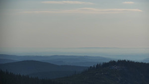Horský hotel Volareza - Praděd - Panorama do údolí - 26.4.2024 v 07:30