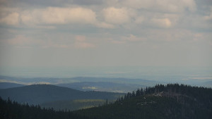Horský hotel Volareza - Praděd - Panorama do údolí - 26.4.2024 v 13:30