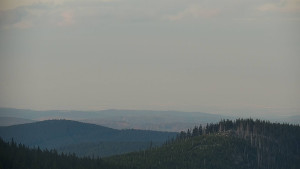 Horský hotel Volareza - Praděd - Panorama do údolí - 26.4.2024 v 19:30