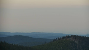 Horský hotel Volareza - Praděd - Panorama do údolí - 4.5.2024 v 19:30