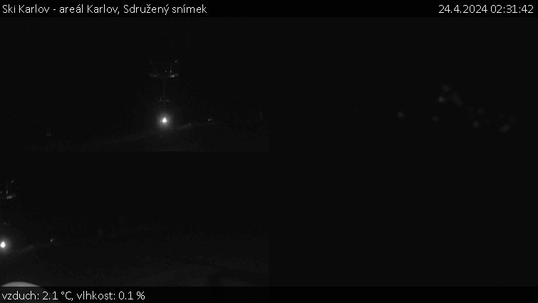 Ski Karlov - areál Karlov - Sdružený snímek - 24.4.2024 v 02:31