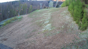 Ski areál SEVERKA v Dolní Lomné - Sjezdovka SEVERKA - 26.4.2024 v 06:00
