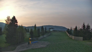 Ski areál Branná - Výstup z lanovky - 23.4.2024 v 06:00