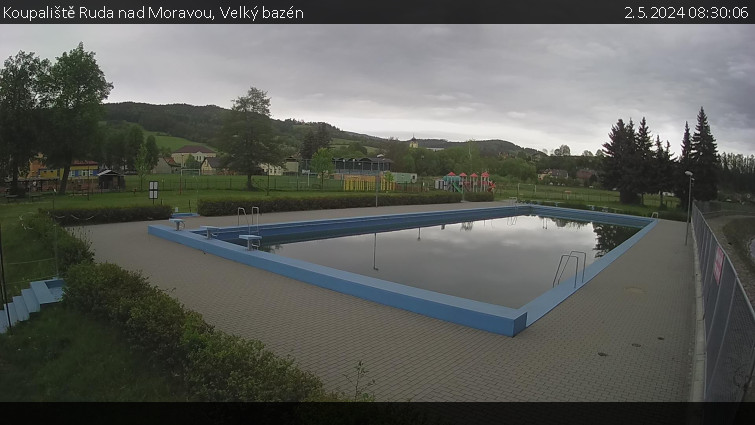 Koupaliště Ruda nad Moravou - Velký bazén - 2.5.2024 v 08:30