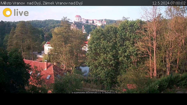 Město Vranov  nad Dyjí - Zámek Vranov nad Dyjí - 12.5.2024 v 07:00