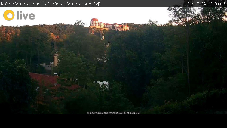 Město Vranov  nad Dyjí - Zámek Vranov nad Dyjí - 1.6.2024 v 20:00