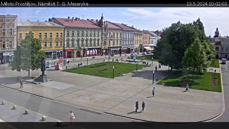 Město Prostějov - Náměstí T. G. Masaryka - 13.5.2024 v 10:02
