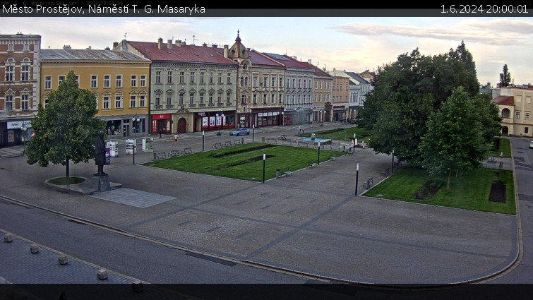 Město Prostějov - Náměstí T. G. Masaryka - 1.6.2024 v 20:00