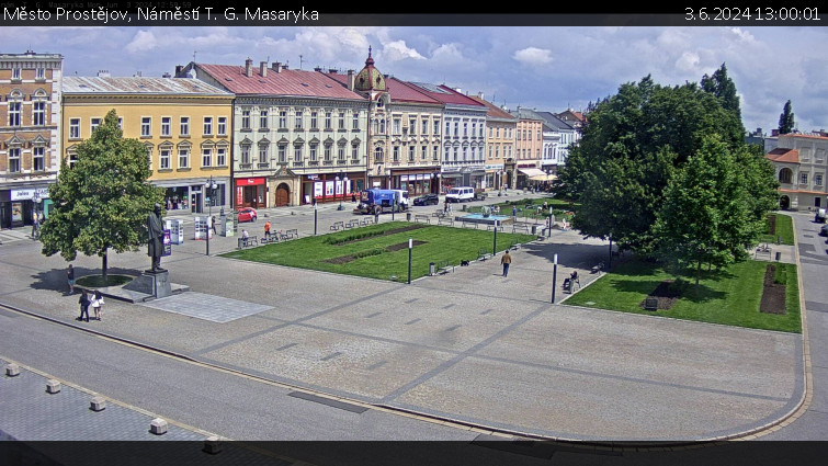 Město Prostějov - Náměstí T. G. Masaryka - 3.6.2024 v 13:00