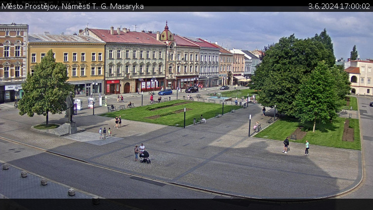 Město Prostějov - Náměstí T. G. Masaryka - 3.6.2024 v 17:00