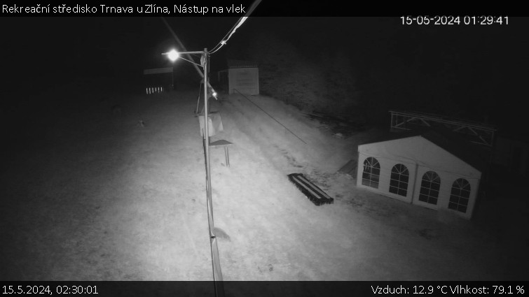 Rekreační středisko Trnava u Zlína - Nástup na vlek - 15.5.2024 v 02:30