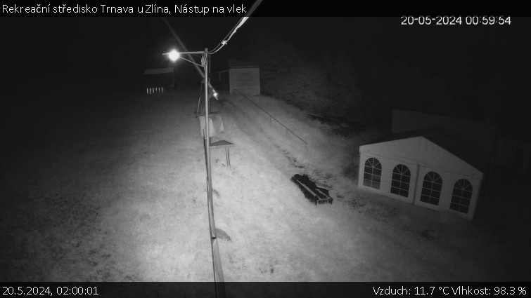 Rekreační středisko Trnava u Zlína - Nástup na vlek - 20.5.2024 v 02:00