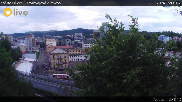 Město Liberec - Tramvajová vozovna - 27.5.2024 v 15:00