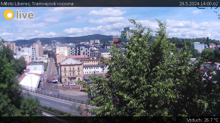 Město Liberec - Tramvajová vozovna - 29.5.2024 v 14:00