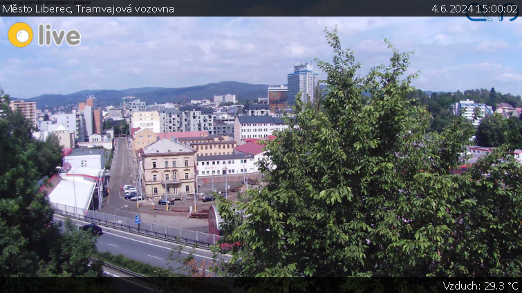 Město Liberec - Tramvajová vozovna - 4.6.2024 v 15:00