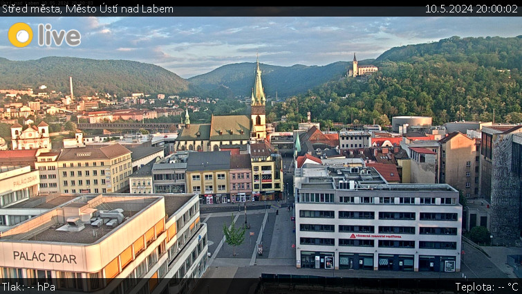 Město Ústí nad Labem - Střed města - 10.5.2024 v 20:00