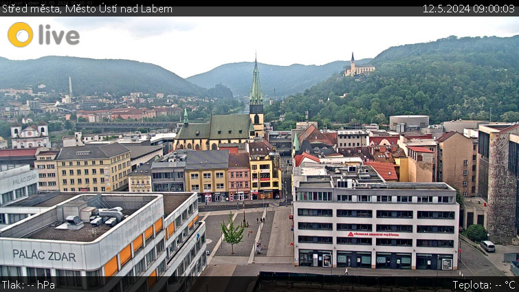 Město Ústí nad Labem - Střed města - 12.5.2024 v 09:00