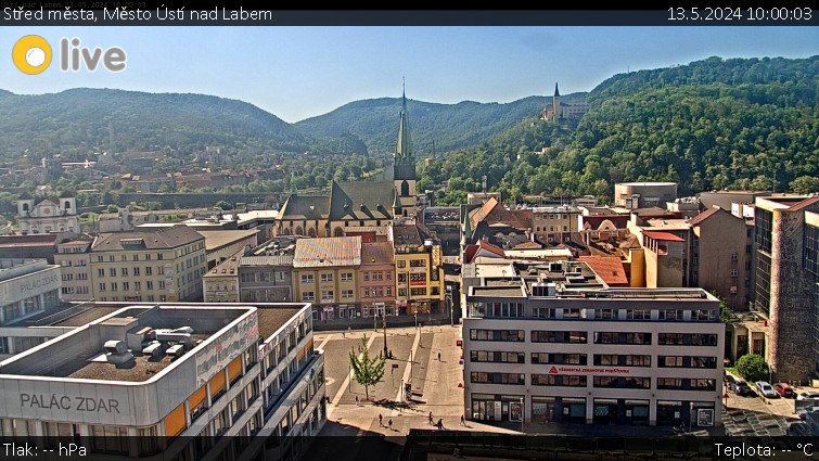 Město Ústí nad Labem - Střed města - 13.5.2024 v 10:00