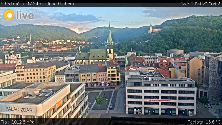 Město Ústí nad Labem - Střed města - 28.5.2024 v 20:00
