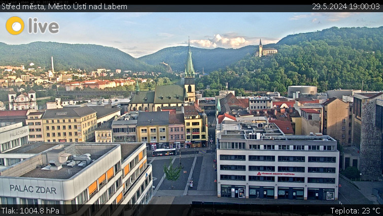 Město Ústí nad Labem - Střed města - 29.5.2024 v 19:00
