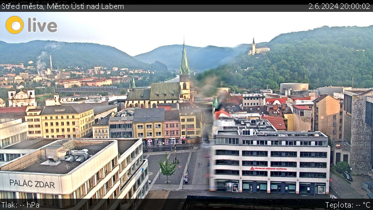 Město Ústí nad Labem - Střed města - 2.6.2024 v 20:00