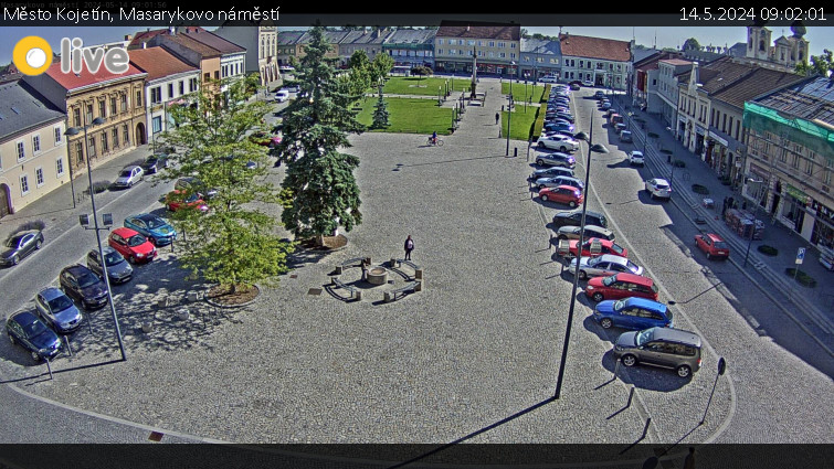 Město Kojetín - Masarykovo náměstí - 14.5.2024 v 09:02