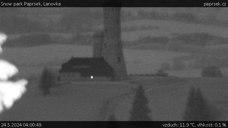 Snow park Paprsek - Lanovka - 24.5.2024 v 04:00