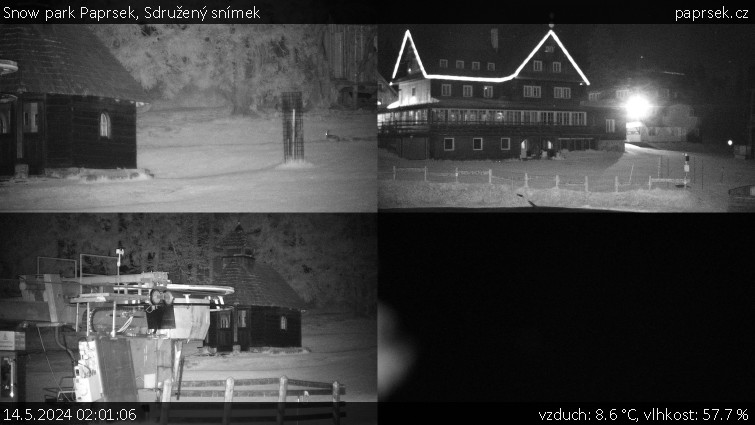 Snow park Paprsek - Sdružený snímek - 14.5.2024 v 02:01