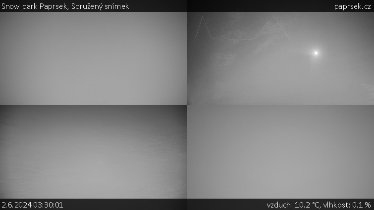 Snow park Paprsek - Sdružený snímek - 2.6.2024 v 03:30