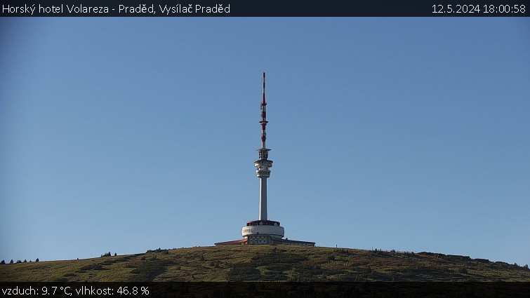 Horský hotel Volareza - Praděd - Vysílač Praděd - 12.5.2024 v 18:00