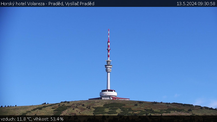 Horský hotel Volareza - Praděd - Vysílač Praděd - 13.5.2024 v 09:30