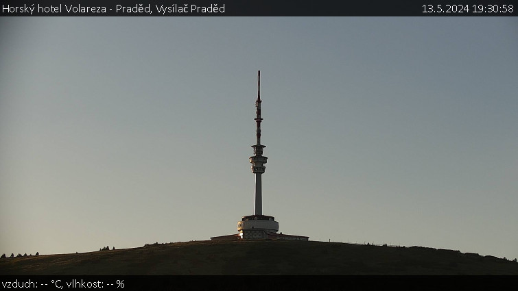 Horský hotel Volareza - Praděd - Vysílač Praděd - 13.5.2024 v 19:30