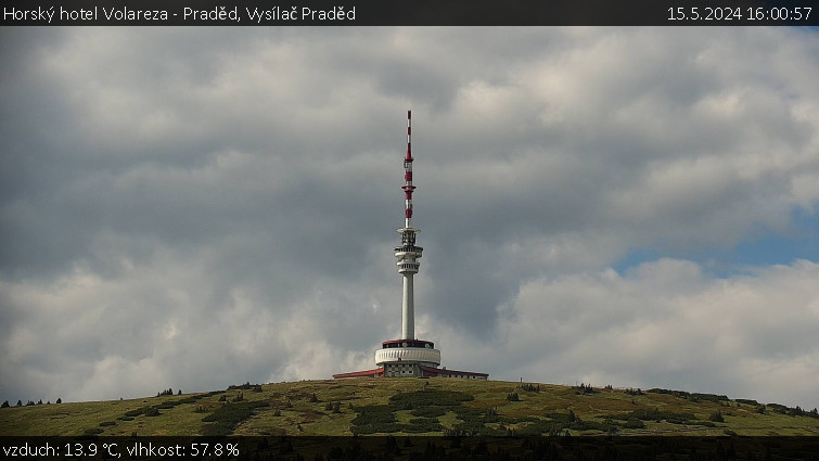 Horský hotel Volareza - Praděd - Vysílač Praděd - 15.5.2024 v 16:00