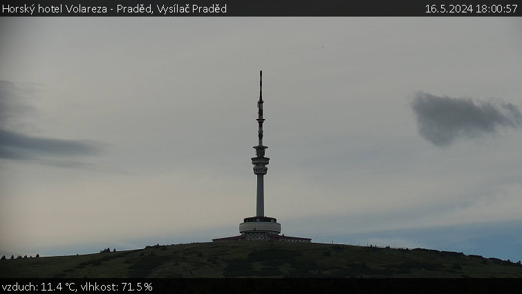 Horský hotel Volareza - Praděd - Vysílač Praděd - 16.5.2024 v 18:00
