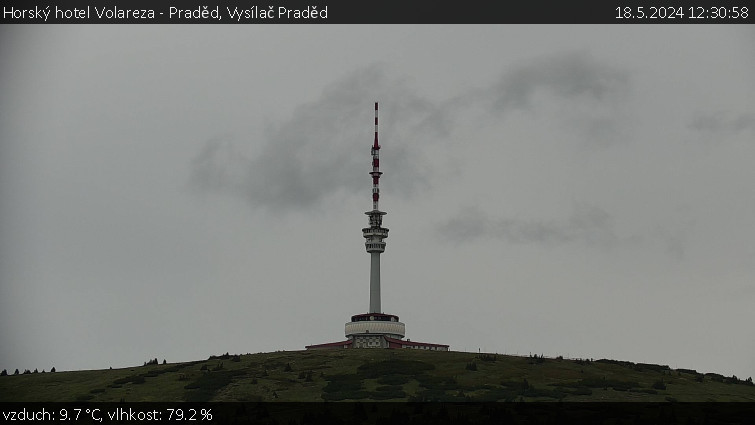 Horský hotel Volareza - Praděd - Vysílač Praděd - 18.5.2024 v 12:30