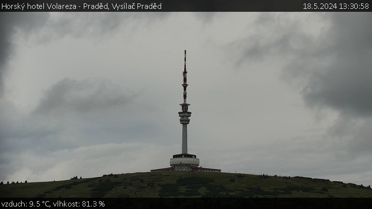 Horský hotel Volareza - Praděd - Vysílač Praděd - 18.5.2024 v 13:30