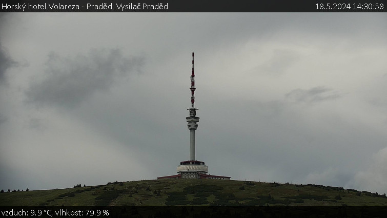 Horský hotel Volareza - Praděd - Vysílač Praděd - 18.5.2024 v 14:30