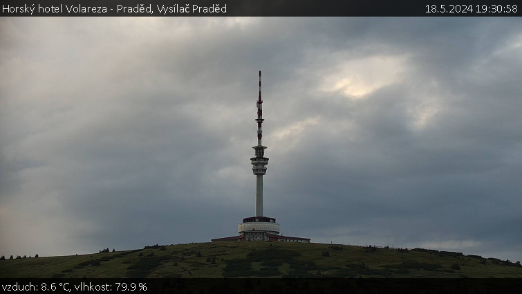 Horský hotel Volareza - Praděd - Vysílač Praděd - 18.5.2024 v 19:30