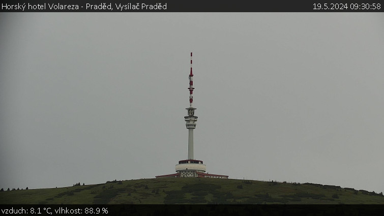 Horský hotel Volareza - Praděd - Vysílač Praděd - 19.5.2024 v 09:30