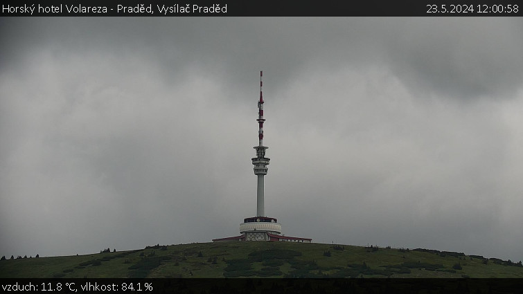 Horský hotel Volareza - Praděd - Vysílač Praděd - 23.5.2024 v 12:00